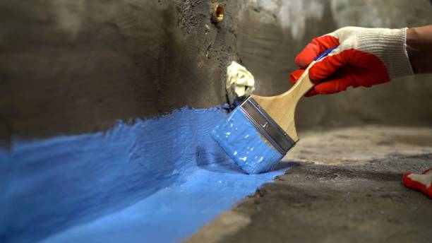 SJ Waterproofing Pros commercial waterproofing team near Catonsville, MD